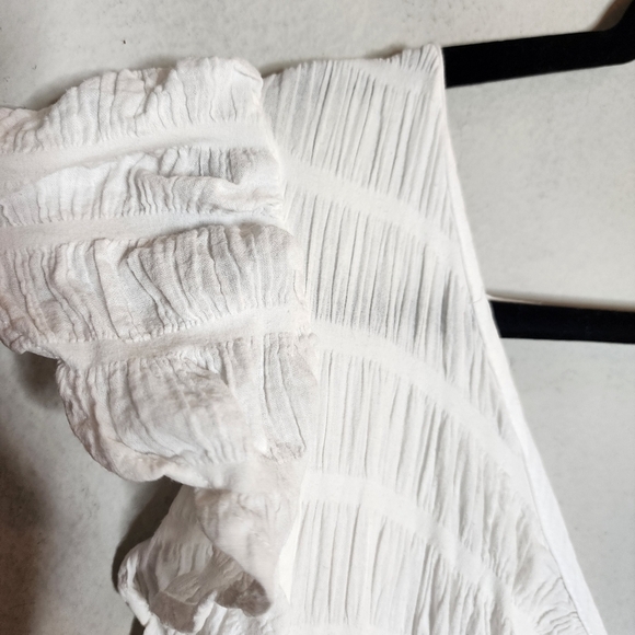 Free People Oversized white maxi dress Pockets medium oversized - Picture 10 of 15